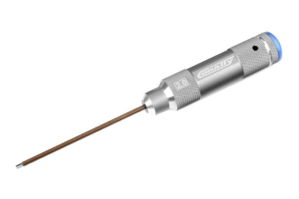 Team Corally - Factory Pro Tool - Hardened Tip - Alu Grip - Hex 2.0mm