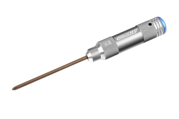 Team Corally - Factory Pro Tool - Hardened Tip - Alu Grip - PH 4.0mm