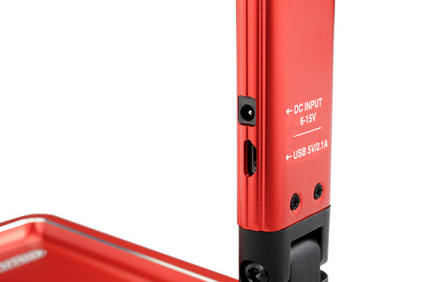 Team Corally - Led Pit Light - Dimmable - Motion Sensor - Parts Tray - Red Color - Image 3