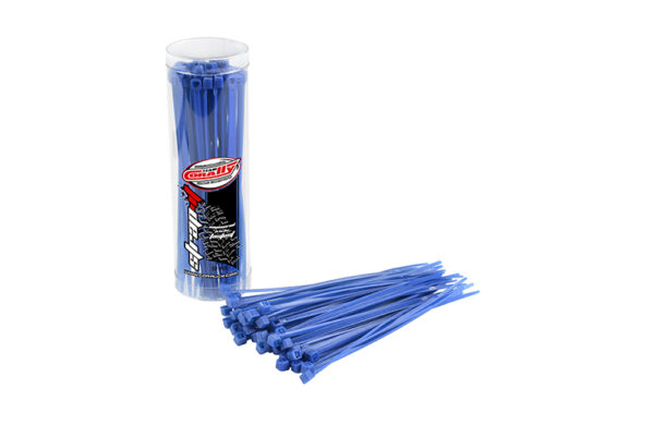 Team Corally - Cable Tie Raps - Blue - 2.5x100mm - 50 Pcs