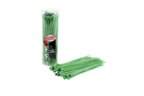Team Corally - Cable Tie Raps - Green - 2.5x100mm - 50 Pcs