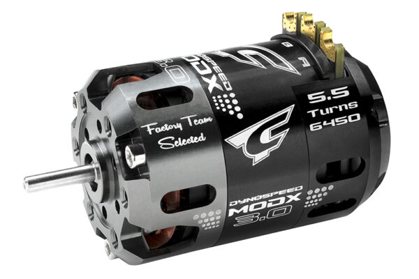 Dynospeed MOD-X 3.0 - 5.5 turn sensored competition brushless motor (6450kv)