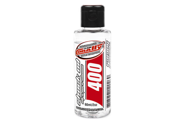 Team Corally - Shock Oil - Ultra Pure silicone - 400 CPS - 60ml / 2oz