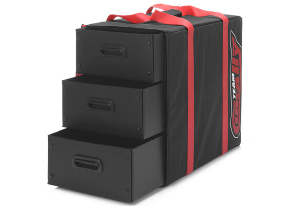 Team Corally - Carrying Bag - 3 Corrugated Plastic Drawers - Image 2