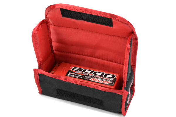 Team Corally - Lipo Safe Bag - for 2 pcs 2S Hard Case Batterypacks - Image 2