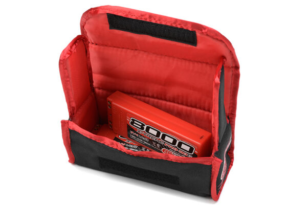 Team Corally - Lipo Safe Bag - for 2 pcs 2S Hard Case Batterypacks - Image 4