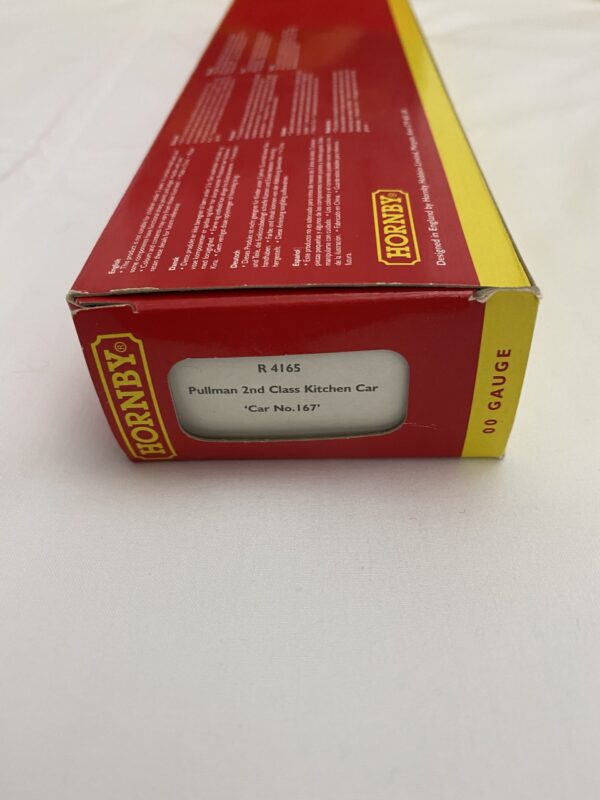 Hornby R4165 Pullman 2nd class Kitchen Car Car No 167 - Image 3