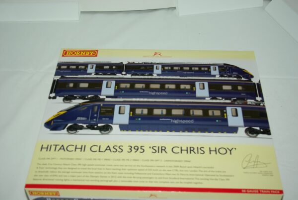 Hornby R3185 South Eastern Hitachi Class 395 Javelin Sir Chris Hoy Train Pack DCC Fitted