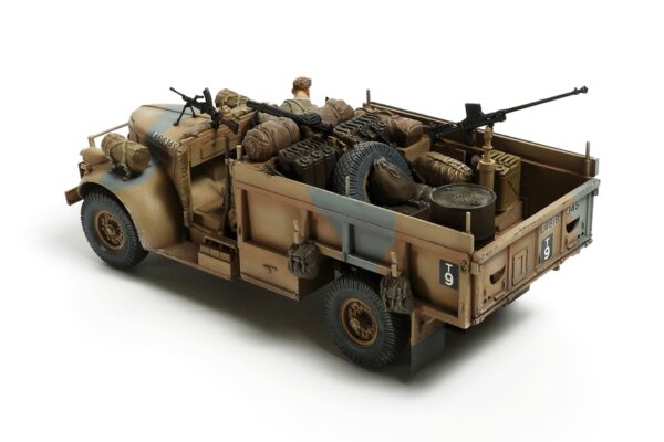 Tamiya 32407 British LRDG Command Car North Africa with 7 Figures - Image 2