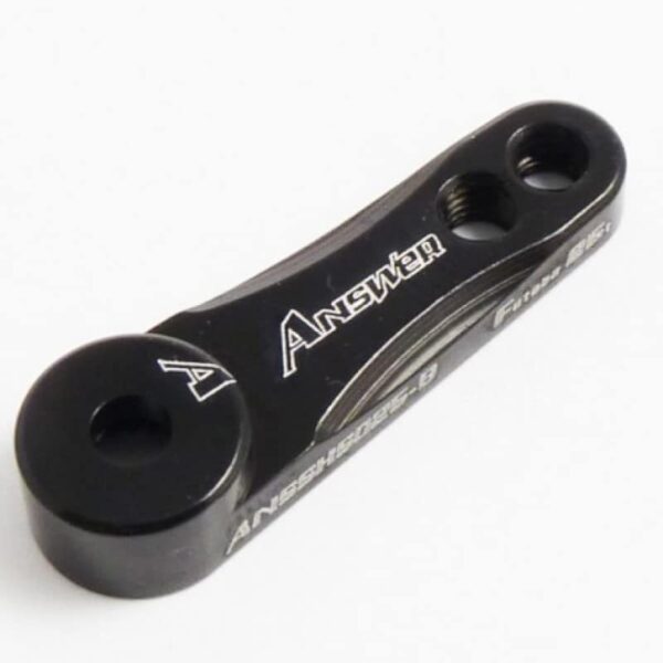Answer-RC Small Straight Servo Horn KO + Sanwa 23T (Black) - Image 2