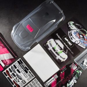 Bittydesign M410 190mm Clear TC Bodyshell Precut - Schumacher MI6