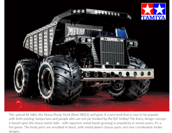 Tamiya Metal Dump Truck GF-01 - Image 2