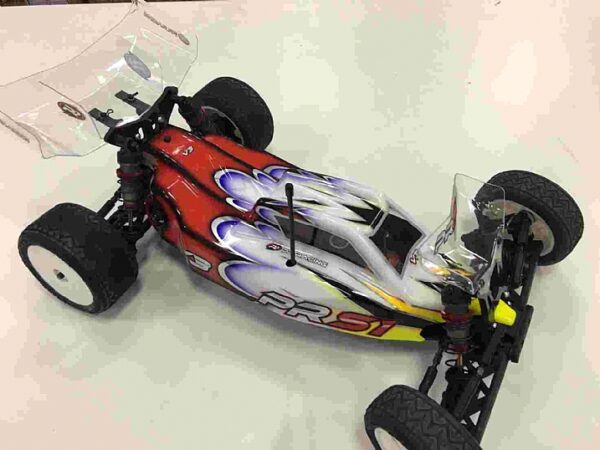 PR Racing 1/10  Buggy Rear Wing Stabilizer (2 pack) - Image 2