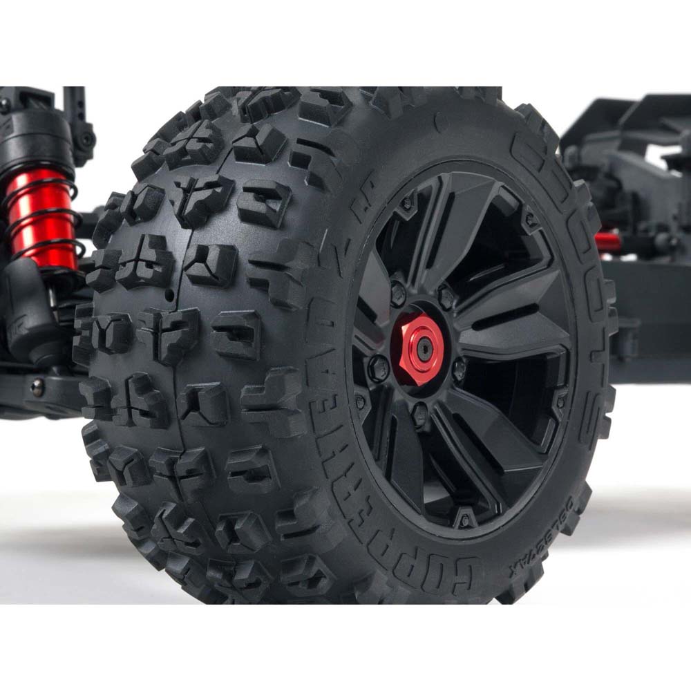 ARRMA ARA4408V2T2 1/10 KRATON 4X4 4S V2 BLX Speed Monster Truck RTR - Blue - Image 6