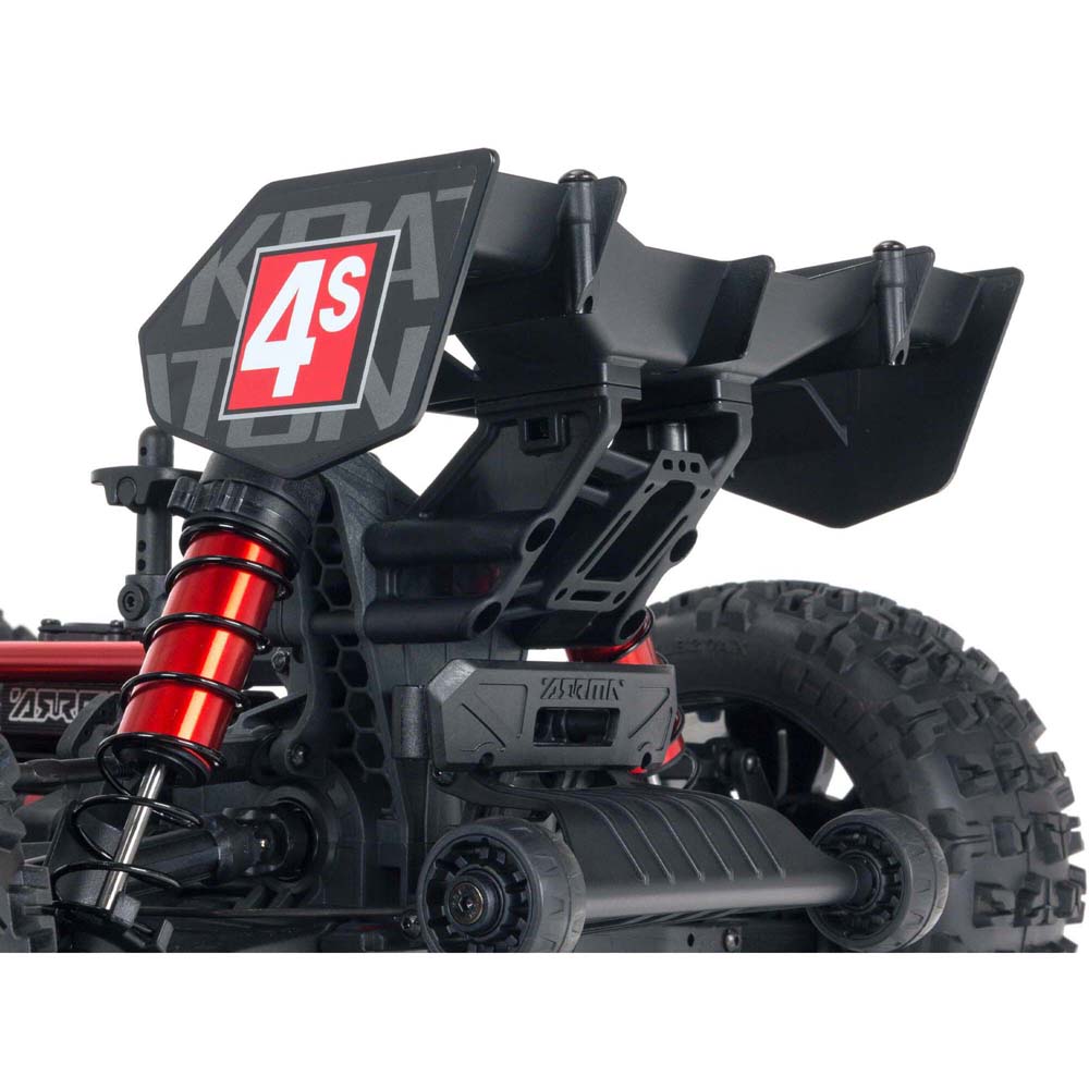 ARRMA ARA4408V2T2 1/10 KRATON 4X4 4S V2 BLX Speed Monster Truck RTR - Blue - Image 5