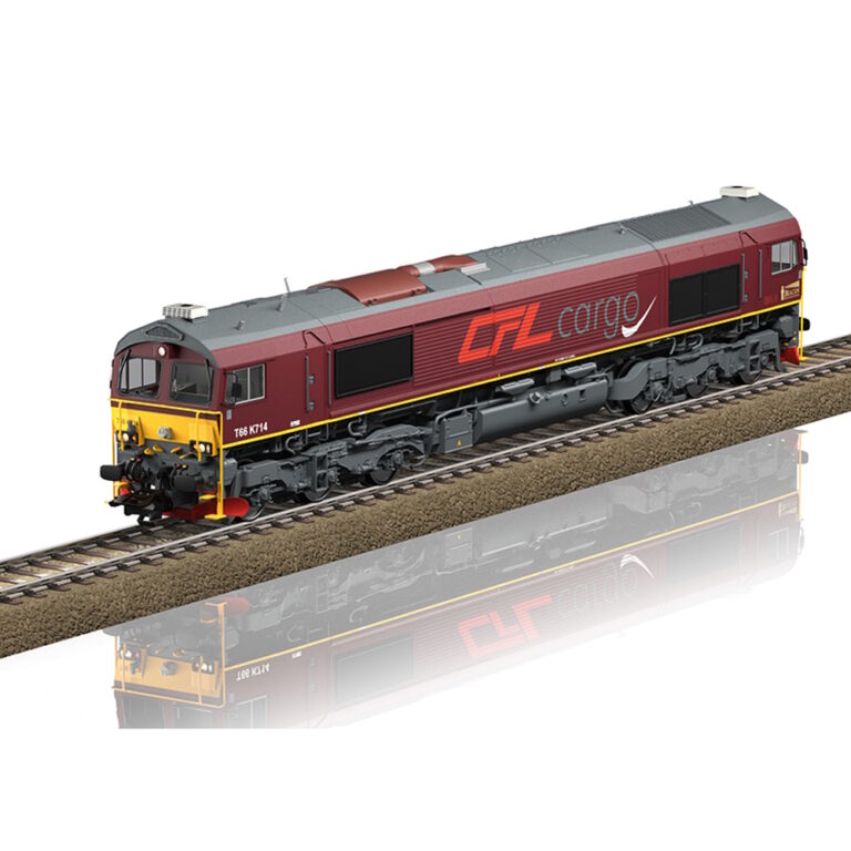 Trix 22698 HO Scale CFL Cargo T66 K714 Diesel Locomotive VI (DCC-Sound ...