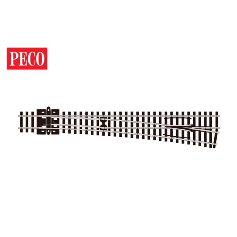 Peco On30 / O-16.5 Gauge Medium Radius Y Turnout – SL-E597 – Model Railway Track Kit