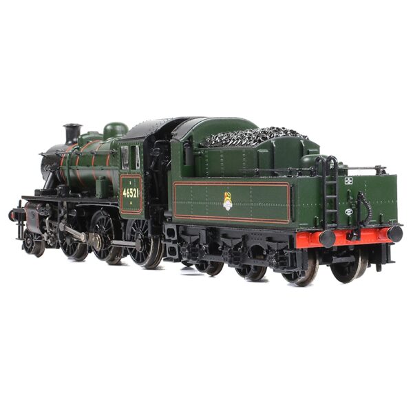 Graham Farish 372-630 LMS Ivatt 2MT 46521 BR Lined Green (Early Emblem) - Image 4