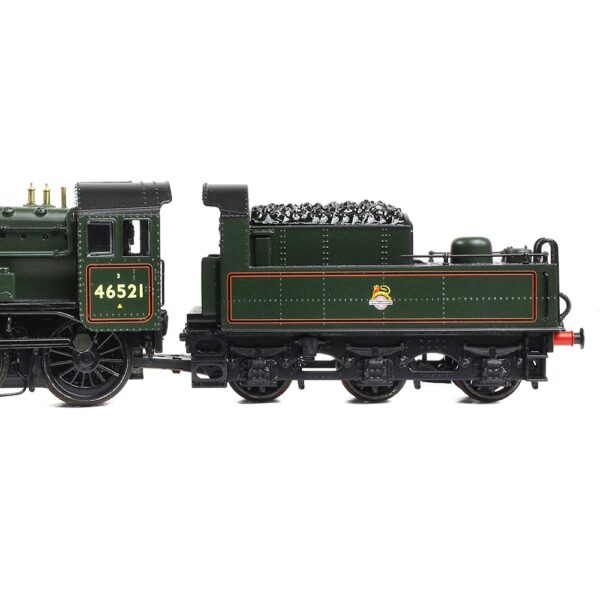 Graham Farish 372-630 LMS Ivatt 2MT 46521 BR Lined Green (Early Emblem) - Image 3