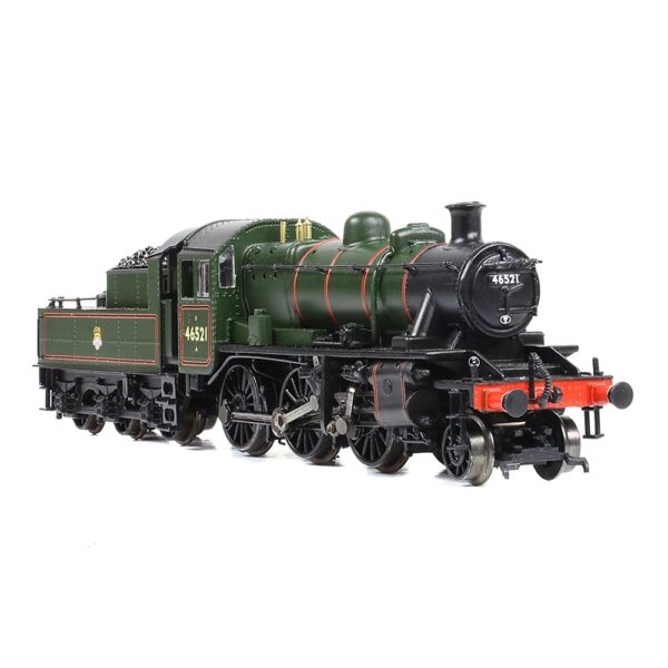 Graham Farish 372-630 LMS Ivatt 2MT 46521 BR Lined Green (Early Emblem) - Image 2