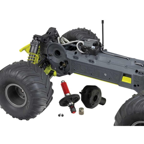 ARRMA ARA3230ST1 Gorgon 2wd MT 1/10 RTR  Yellow - Image 6