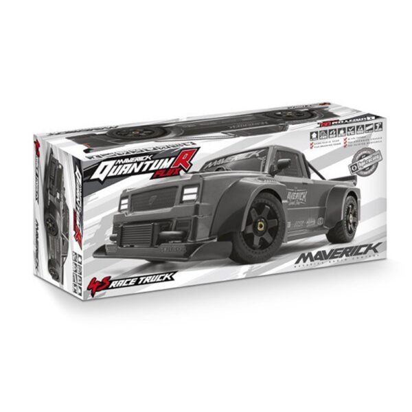 Maverick MV150351 QuantumR Flux 4S 1/8 4WD Race Truck - Grey - Image 8