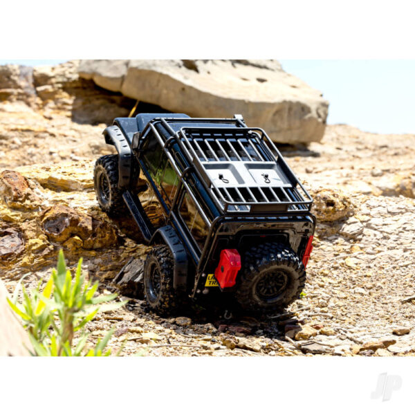 Traxxas TRX82056-4-BLK Black TRX-4 Land Rover Defender 1-10 4X4 Electric Trail Crawler - Image 7