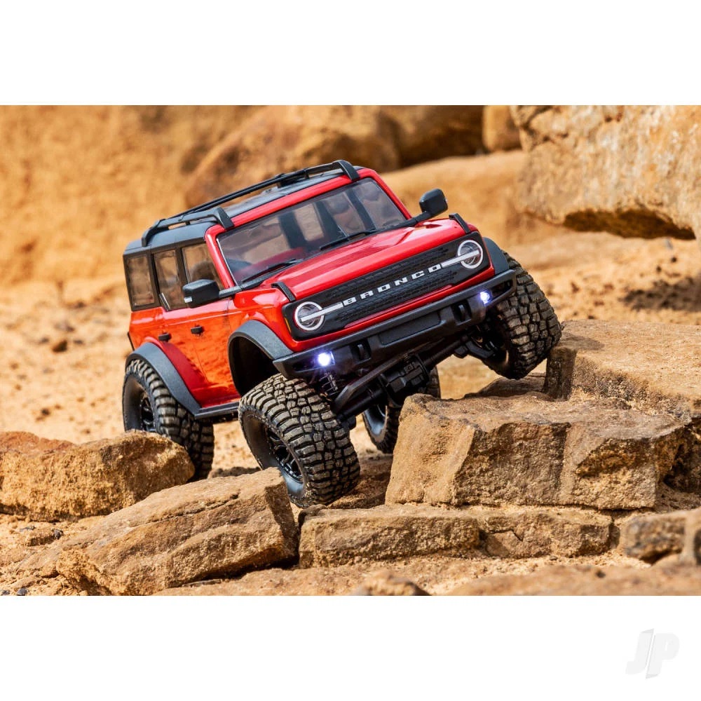 Traxxas TRX97074-1-ORNG TRX-4M TRX-4M Ford Bronco 1/18 RTR 4x4 Trail Truck - Orange - Image 16