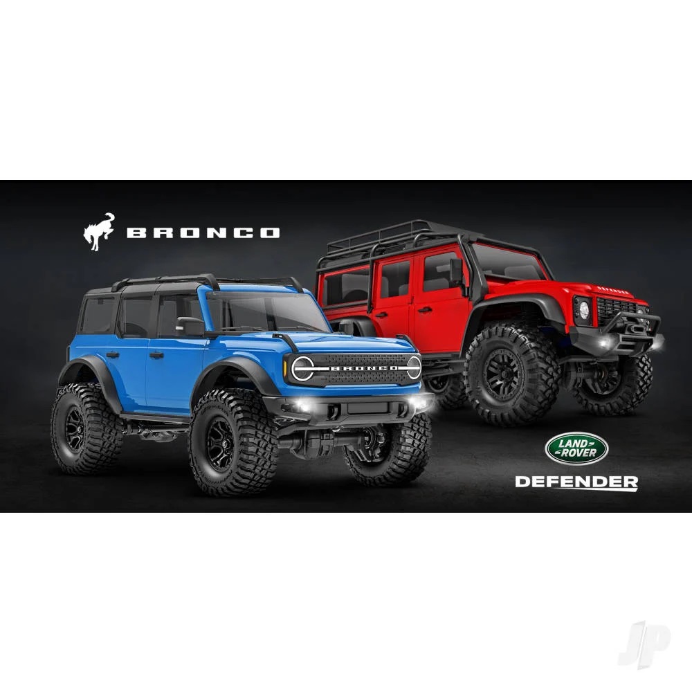 Traxxas TRX97074-1-ORNG TRX-4M TRX-4M Ford Bronco 1/18 RTR 4x4 Trail Truck - Orange - Image 6