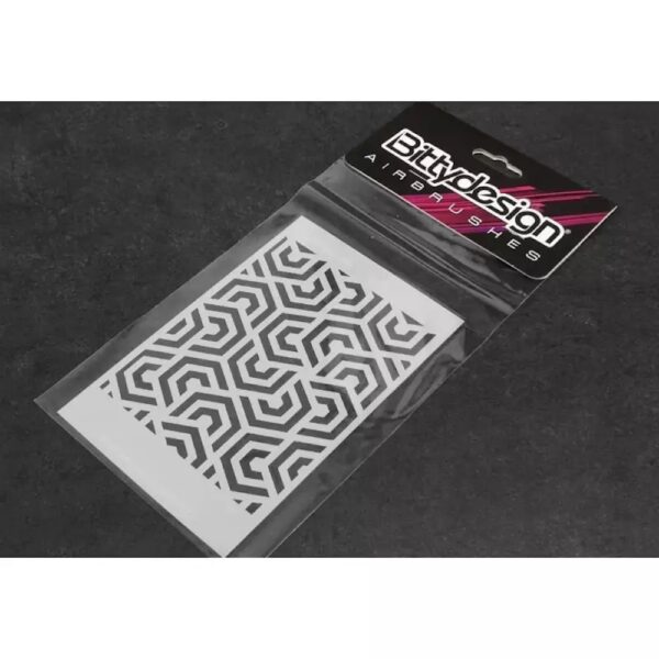 Bittydesign BD-STC-008 Bittydesign Vinyl stencil - Ipnotic V4