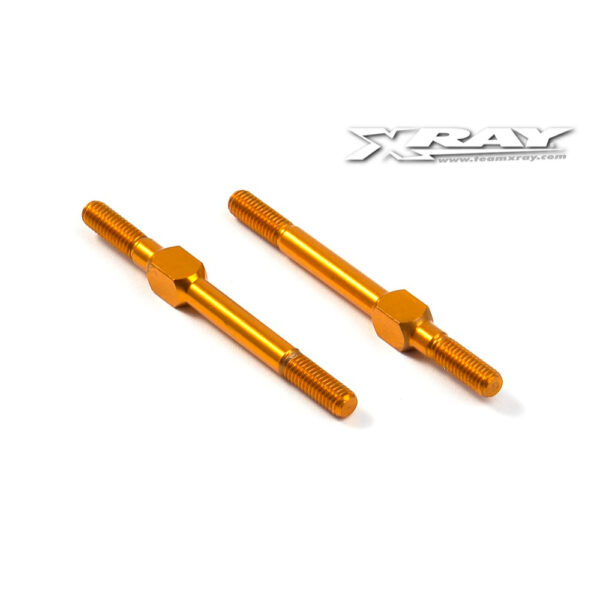 Xray XR302612-O TURNBUCKLE M3 L/R 39 MM - ORANGE - SWISS 7075 T6 (2)