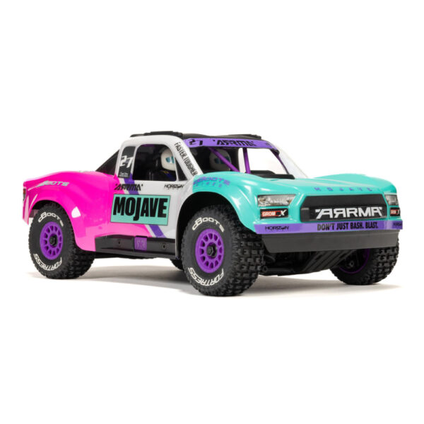 Arrma ARA2304ST1  1/18 MOJAVE GROM 223S BLX 4X4 DT with Batt/Charger Teal - Image 2