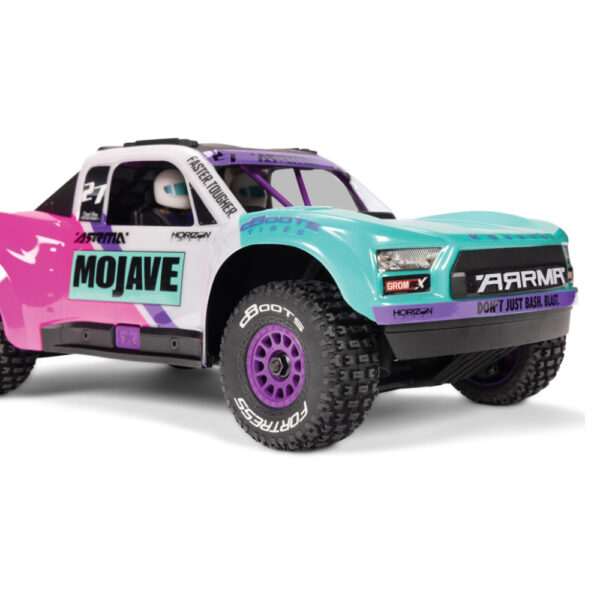 Arrma ARA2304ST1  1/18 MOJAVE GROM 223S BLX 4X4 DT with Batt/Charger Teal - Image 10