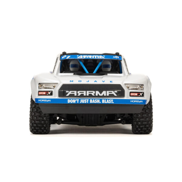 Arrma ARA2304ST2 1/18 MOJAVE GROM 223S BLX 4X4 DT with Batt/Charger White - Image 9