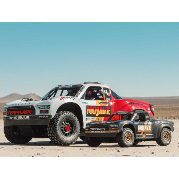 Arrma ARA2304T1 1/18 MOJAVE GROM 223S BLX 4X4 DT (No Batt/Charger) Black - Image 14