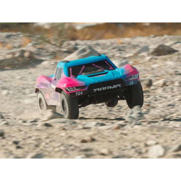 Arrma ARA4303V4T3 1/10 SENTON 223S BLX 4X4 SCT RTR with DSC Blue/Purple - Image 21