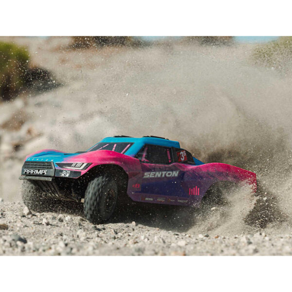 Arrma ARA4303V4T3 1/10 SENTON 223S BLX 4X4 SCT RTR with DSC Blue/Purple - Image 23