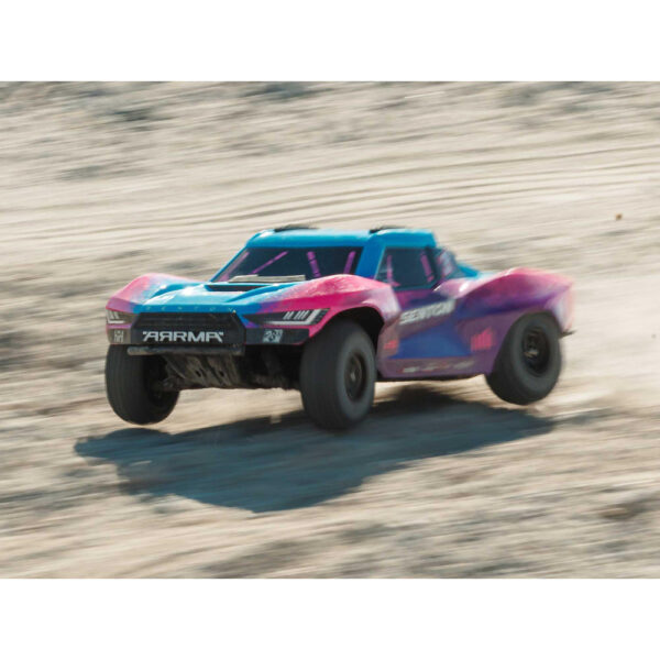 Arrma ARA4303V4T3 1/10 SENTON 223S BLX 4X4 SCT RTR with DSC Blue/Purple - Image 24