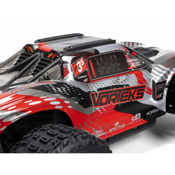 Arrma ARA4305V4T1 1/10 VORTEKS 223S BLX 4X4 Stadium Truck RTR with DSC Red - Image 14