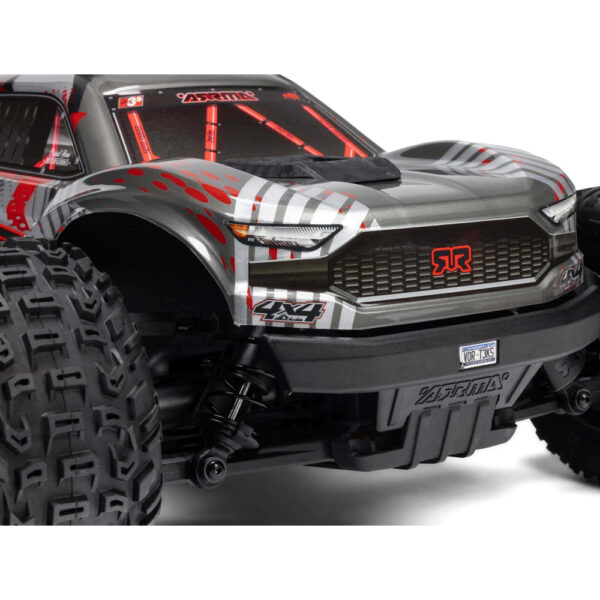 Arrma ARA4305V4T1 1/10 VORTEKS 223S BLX 4X4 Stadium Truck RTR with DSC Red - Image 15