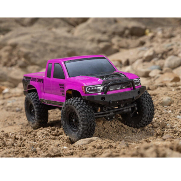 Axial AXI-1219T3 1/24 SCX24 Base Camp 4WD Rock Crawler RTR Pink - Image 17