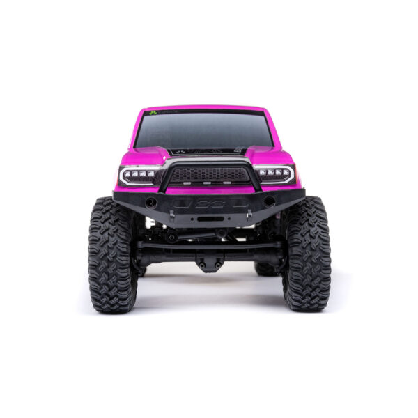 Axial AXI-1219T3 1/24 SCX24 Base Camp 4WD Rock Crawler RTR Pink - Image 4