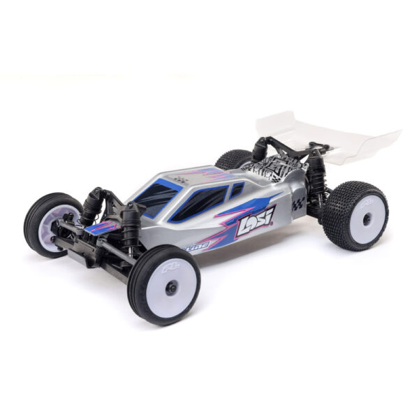 LOSI LOS00007T2 1/24 Micro-B 2WD Buggy RTR Silver - Image 2