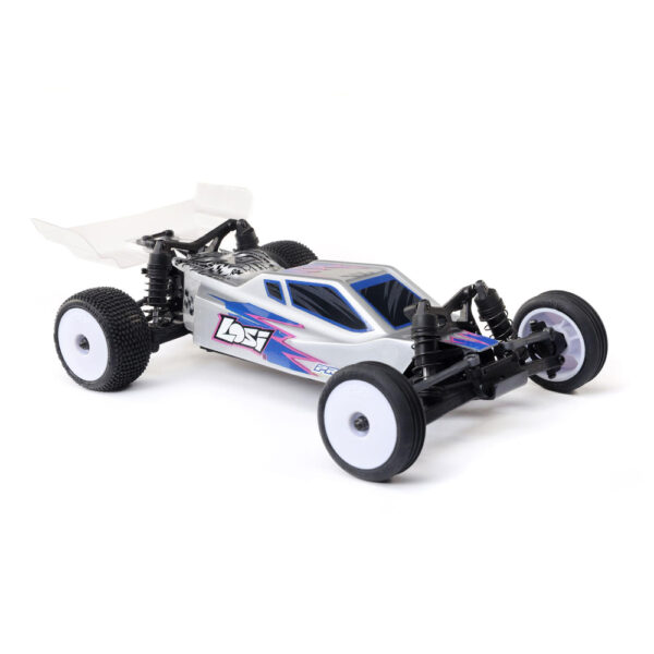 LOSI LOS00007T2 1/24 Micro-B 2WD Buggy RTR Silver