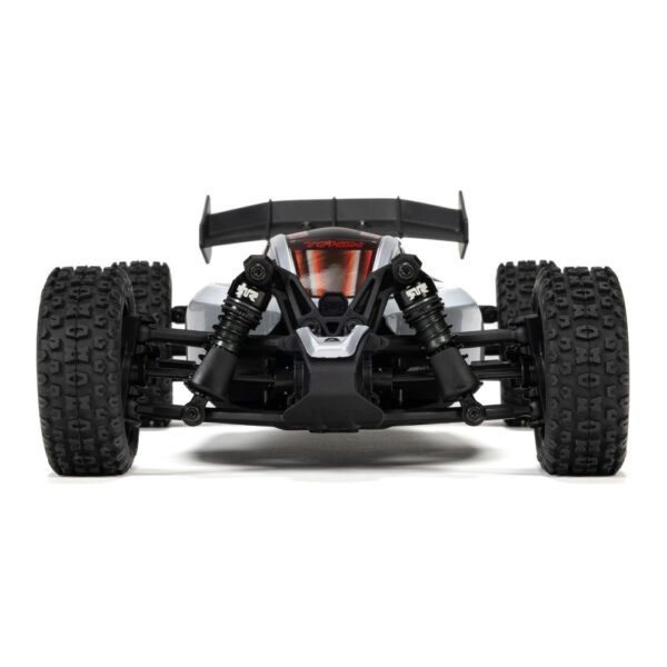 Arrma ARA2306T1 1/18 TYPHON GROM 223S BLX 4X4 Buggy (No Batt/Charg) Silver - Image 4