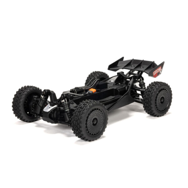 Arrma ARA2306T1 1/18 TYPHON GROM 223S BLX 4X4 Buggy (No Batt/Charg) Silver - Image 9