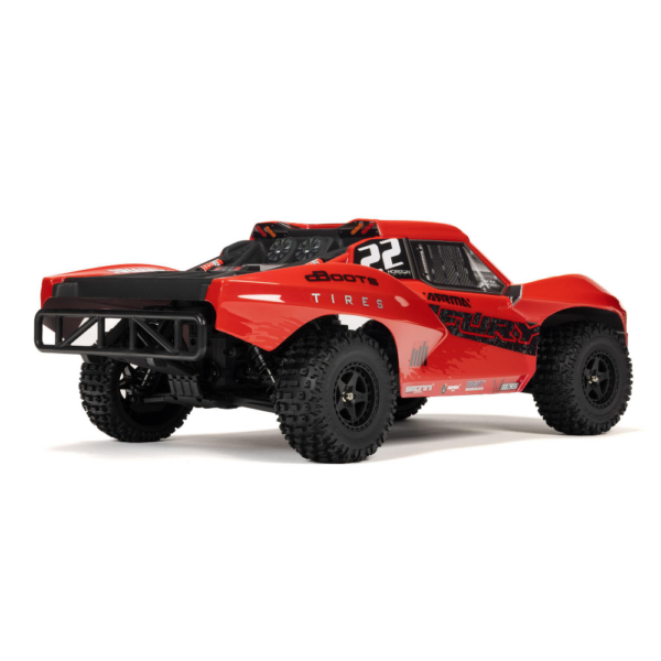 ARRMA ARA3221ST1 1/10 FURY MEGA 550 4X2 SCT with Battery & Charger Red - Image 2