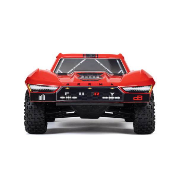 ARRMA ARA3221ST1 1/10 FURY MEGA 550 4X2 SCT with Battery & Charger Red - Image 3