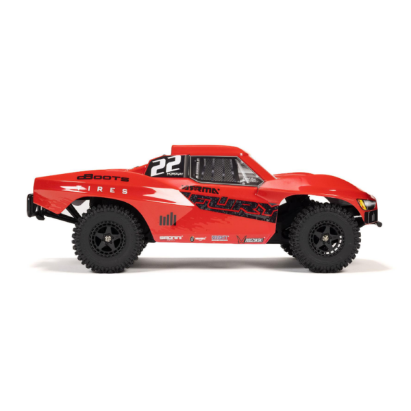 ARRMA ARA3221ST1 1/10 FURY MEGA 550 4X2 SCT with Battery & Charger Red - Image 4