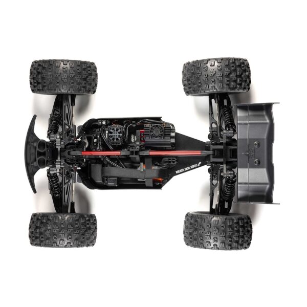 ARRMA ARA8608V6T1 1/8 KRATON 6S V6 4X4 BLX Speed Monster Truck RTR Orange - Image 14